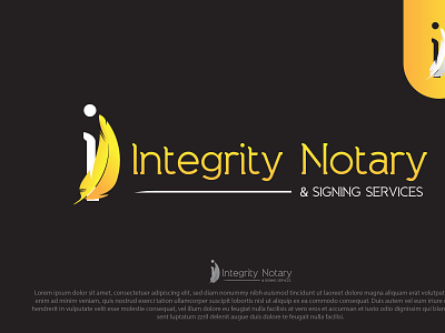 Logo = Integrity Notary