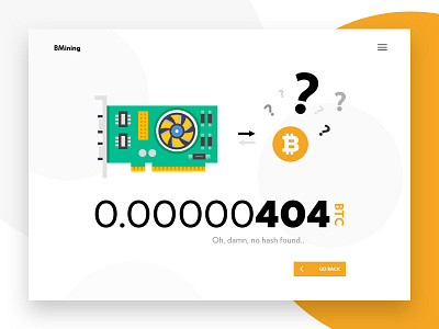 404 page / mining bitcoin