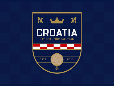 Croatia football national team cro croatia design football icon illustration logo logotype soccer world cup