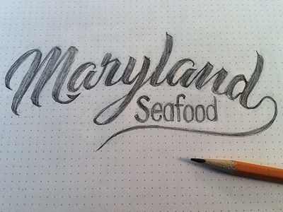 Maryland Seafood Wordmark