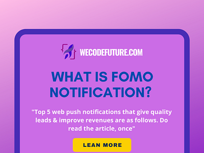 What Is FOMO Notification? ecommerce fomo plugindevelopment plugins wordpress wordpressplugin