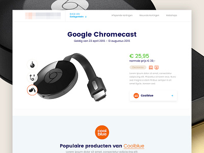 Google Chromecast chromecast coupons deals detail flat photography product ui web website