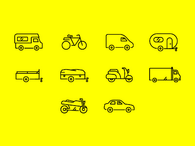 Vehicle icons