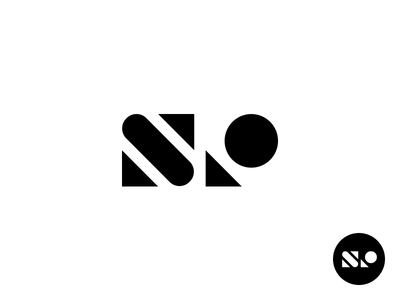 SR - Abstract abstract black brand branding identity logo mark monogram white