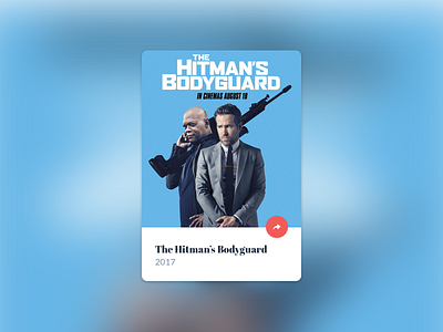 Card Artifact for a Movie Recommendation App artifact card fab floating action button material design movie themoviedbapp