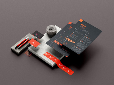 Letter Head & Visiting Card Designs branding design graphic design illustration logo ui vector
