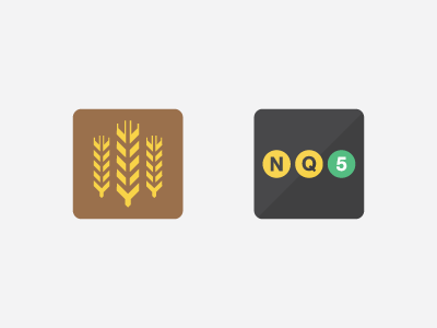 Rural + Urban city country crop grain harvest icon rural subway symbol transportation urban wheat