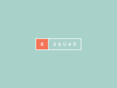 B Squad din identity logo