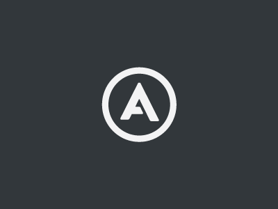 A a identity letter logo symbol