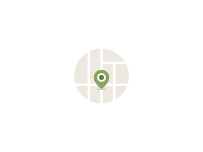 Map coffee cop icon illustration location map pin