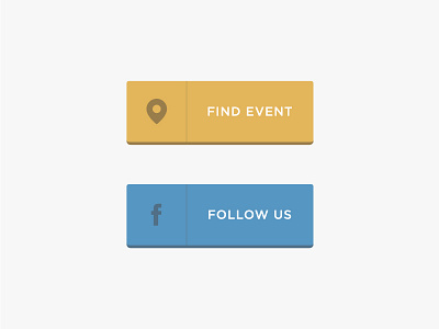 Buttons button event facebook find follow location pin