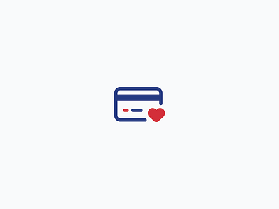 Donation charity contribute credit debit donate donation heart icon illustration money purchase symbol