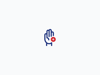 Volunteer assist fingers hand help icon illustration symbol volunteer