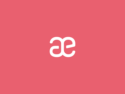 ae a e identity logo monogram typography