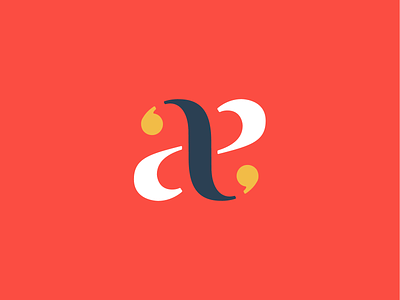 aa a aggregate arsenal identity logo monogram typography