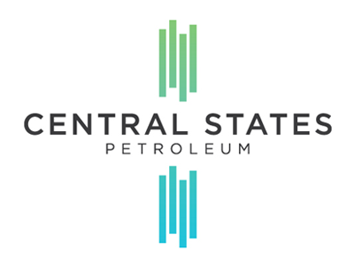 Central States Petroleum identity logo petroleum