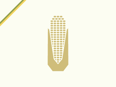 Corn corn food icon logo picotgram symbol