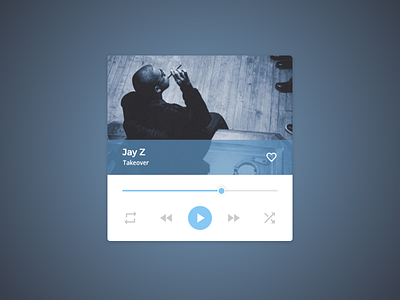 Nick Parker Daily UI #33 adobexd blog daily music nickparker player song ui widget