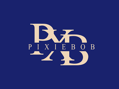 Logo Design (PIXIEBOB) design logo vector