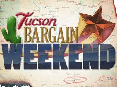 Tucson Bargain Weekend arizona cactus gem jewelry map tucson tucson arizona