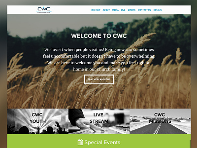 Dribbble 0020 church cwc finished ministry website wordpress