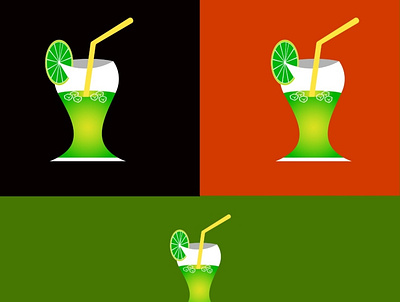 Cool Drink company logo branding comfortable creative drinking logo glass logo juice logo logo professional rest simple vector