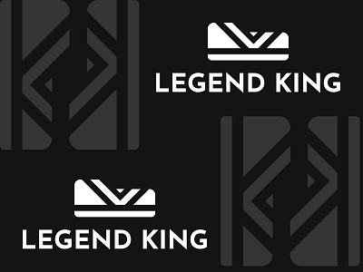 L and K logo branding creative design graphic design hat icon illustration king l logo logo vector