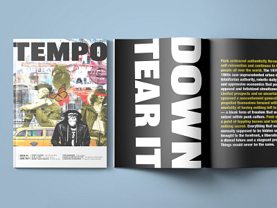 editorial layout design magazine