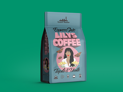 Coffee Packaging design illustration packaging