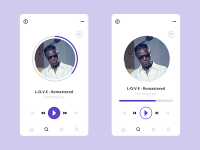 Daily UI #2 — Music player