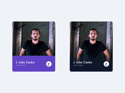 Daily UI #5 — Profile Card