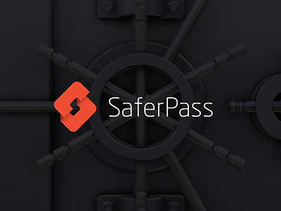 Identity for SaferPass branding identity logo secure
