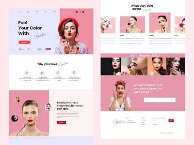 Makeup ui design