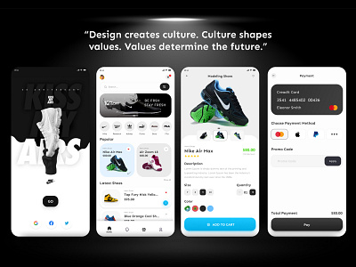 E commerce Shoes Mobile App Design✌