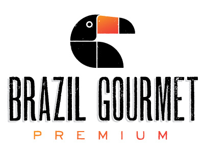 Brazillgourmet design logo