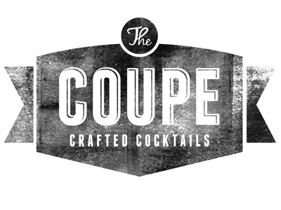 The Coupe bar logo restaurant speakeasy