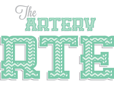 The Artery art denver logo typography workshops