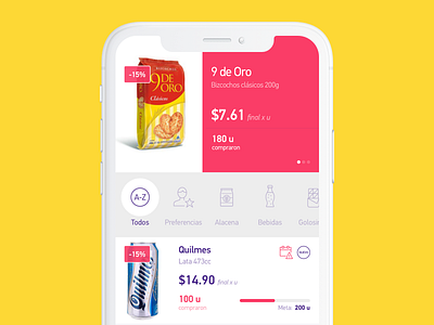 Central de Ofertas - Home app design home offers ui ux