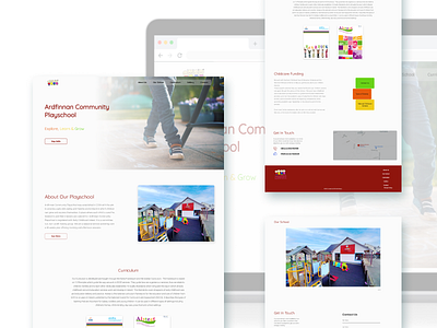 Playschool Responsive Website Design