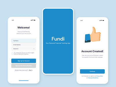 Fundi UI Finance Mobile App Design - Case Study branding design designireland fullcircledesign illustration ireland logo mobileappdesign uidesign uifreelancer uiuxdesign uxagency uxfreelancer uxireland webappdesign webdesign websitedesign