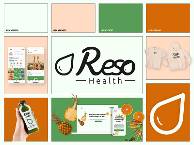 Logo, Branding & Website Design for Reso Health ltd.