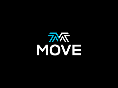 Move arrow brand branding energy identity illustration logo logomark logotype mark minimal move sports symbol typography