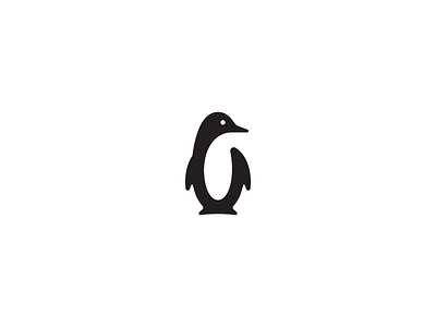 Penguin Mark! animal bird identity illustration logo mark minimal penguin symbol