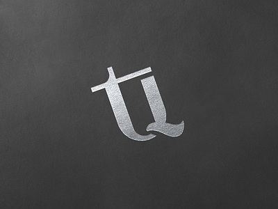 TQ Monogram font icon letters logo logotype mark minimal monogram symbol tq