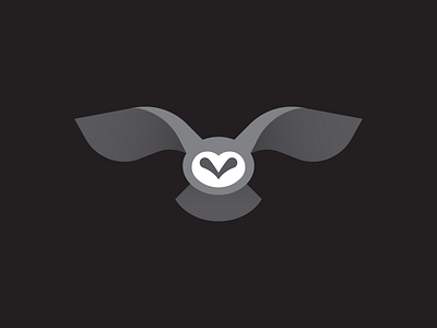 Owl Mark animal logo bird bird logo flying bird logo icon minimal logo night owl owl logo owl mark symbol
