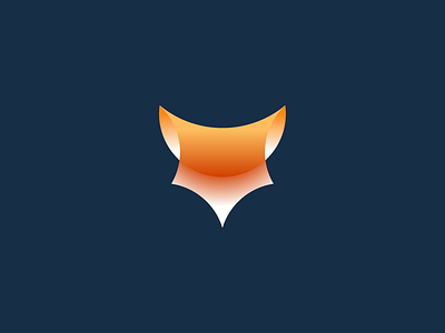 Fox Mark! animal animal logo construction fox fox logo gradient identity logo logo grid mark symbol