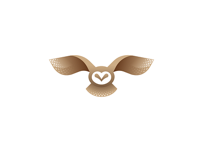 Owl_Experiment animal animal logo bird bird logo flying bird gradient gradient logo logo owl owl logo shibu symbol