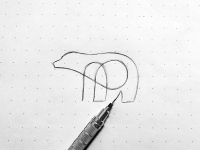 Bear Sketch animal bear illustration logo logomark mark sketch sketchbook symbol