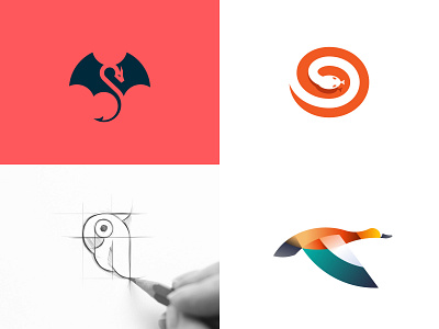 2018 top4 2018 2018 trends animal animal logo branding identity illustration logo mark negative space spg symbol