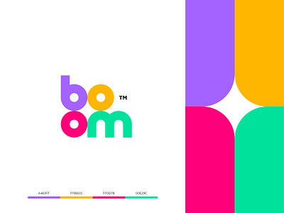 Boom Branding bang blast blast logo boom boom logo branding color colorful design explosion fun logo identity illustration logo mark pattern spg star symbol ui